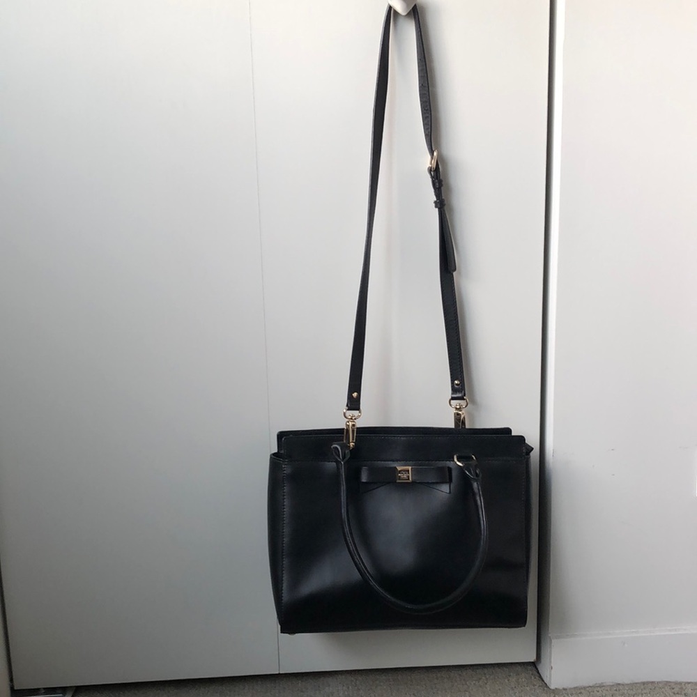 Kate Spade black leather purse
